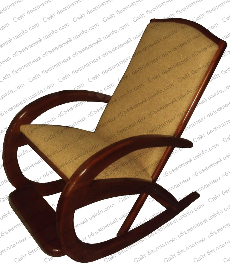 Фото: Кресло-качалка из массива дерева от производителя