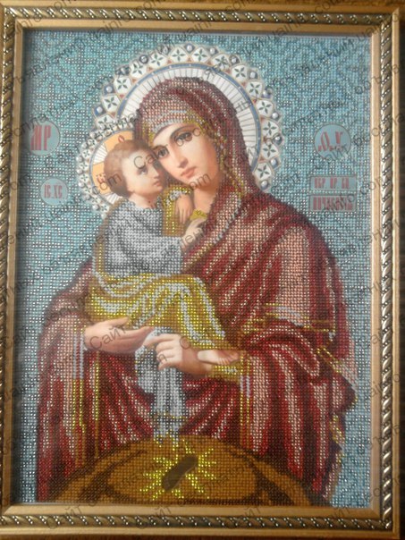 Фото: Продам икону Почаевской Божьей Матери ручной работы