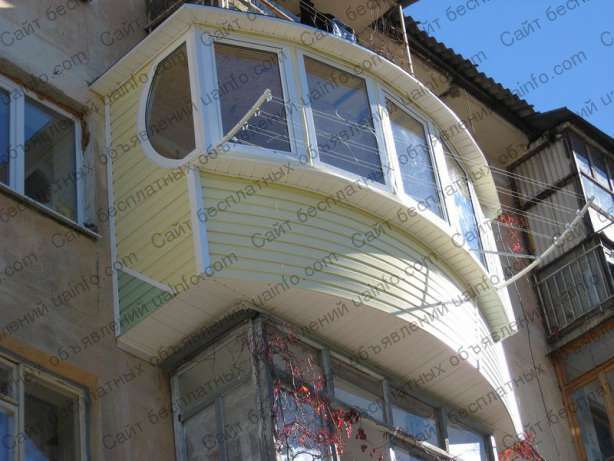 Фото: Балконы, перегородки, двери, окна от компании ТМ
