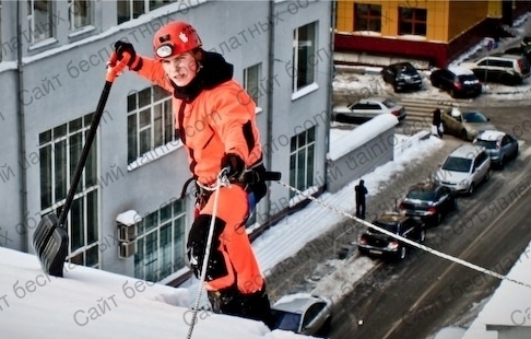 Фото: Промышленный альпинизм, высотные работы