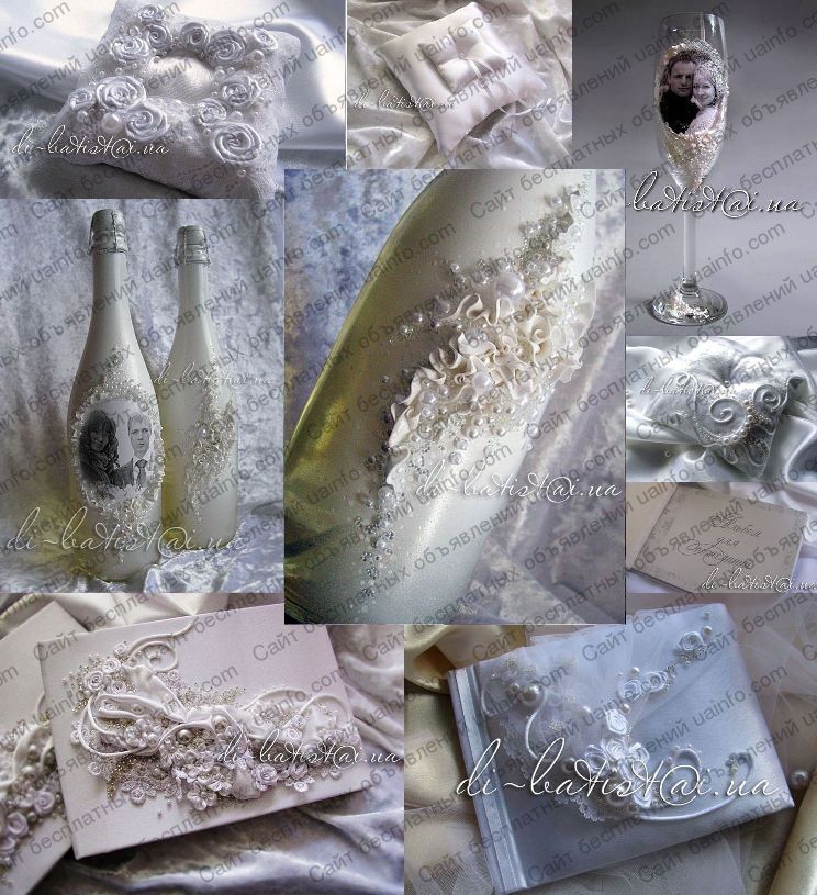 Фото: Свадебные аксессуары ручной работы, продажа свадебных аксессуаров, доставка по Украине