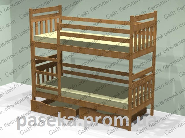Фото: Продаю деревянные двухъярусные кровати-трансформеры в г Черкассы