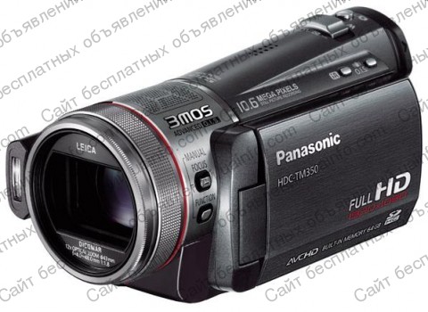 Фото: Panasonic HDC-TM350 цифровая видеокамера