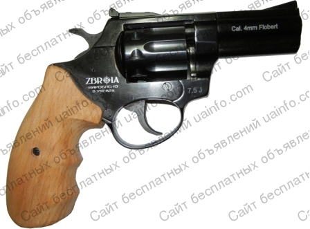 Фото: Револьвер под патрон Флобера EKOL VIPER 2, 5 дюйма Chrome