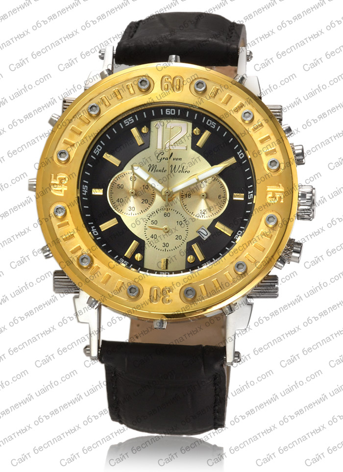 Фото: Часы Graf Von Monte Wehro Bundaberg Gold 10621