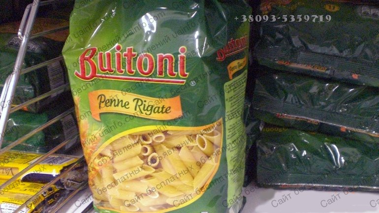Фото: Паста короткая - Penne (пенне) Buitoni 1 кг. из Италии