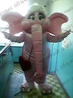 Фото: Ростовая кукла слон