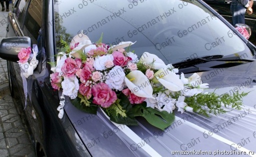 Фото: Прокат свадебных автомобилей в харькове, украшение автомобилей