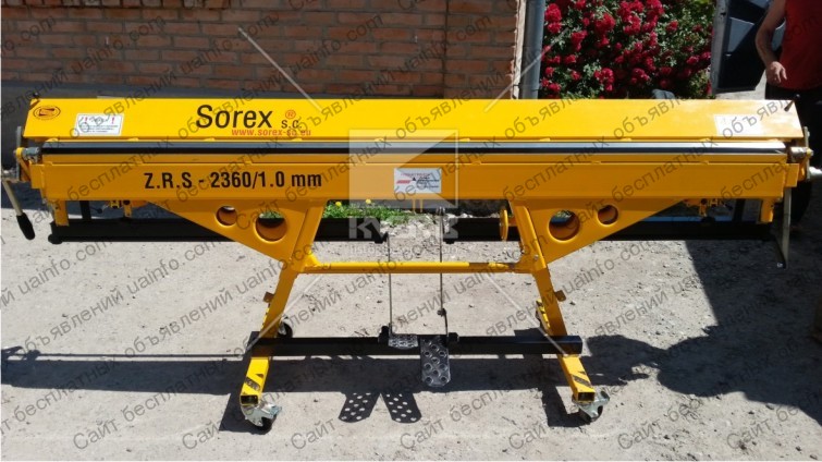 Фото: Ручной листогибочный станок Sorex ZRS-2360