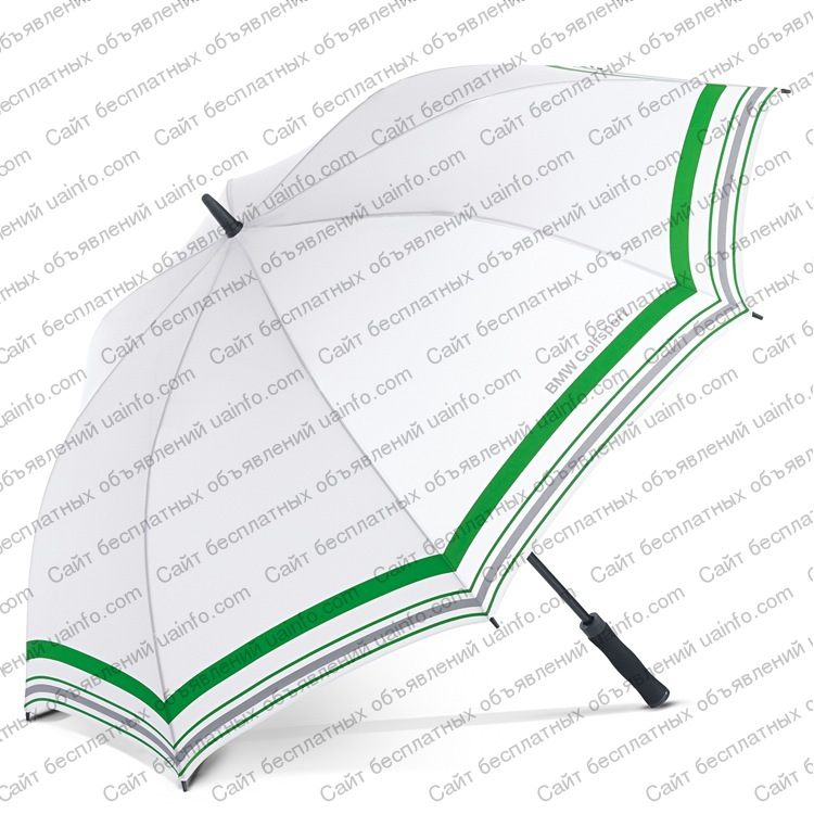 Фото: Зонт-трость BMW Golfsport Basic Umbrella White