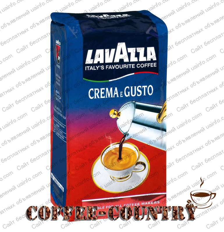 Фото: Кофе Lavazza “лавацца” Crema e Gusto молотый