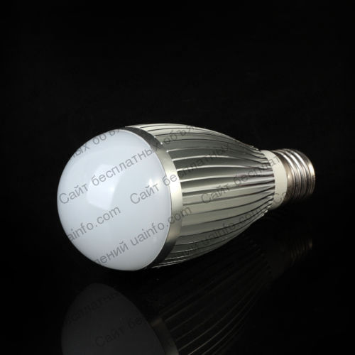Фото: Светодиодная лампа E27 7W  750 Lm LED 85-265 вольт